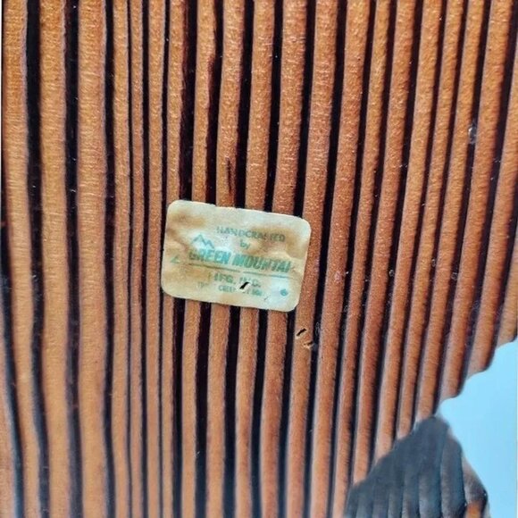 Vintage Green Mountain Wood Owl Wall Hanging, 1970s - Picture 5 of 10